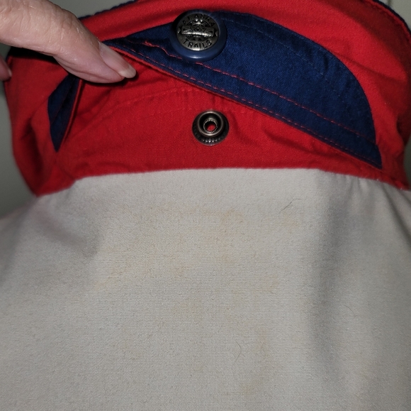 Alaska Trail hooded trench coat  Sz L - Picture 9 of 14